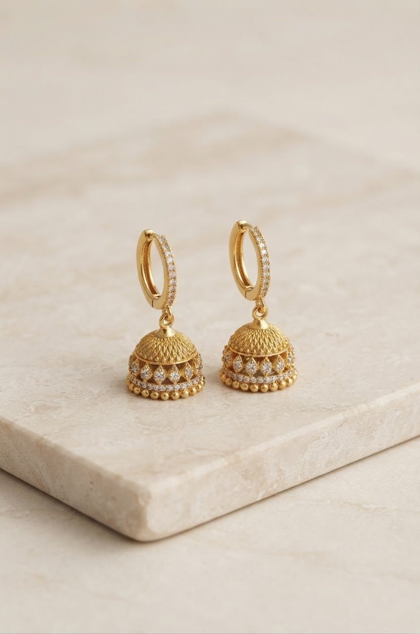Dua Mini Jhumka - Tattvam.atelier