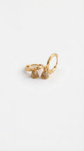 Noor Micro Mini Jhumka (Plain) - Tattvam.atelier