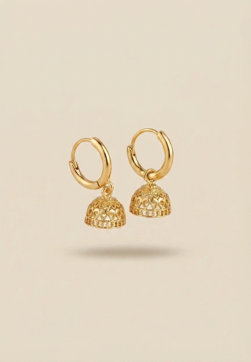 Zarina Micro Jhumka - Tattvam.atelier